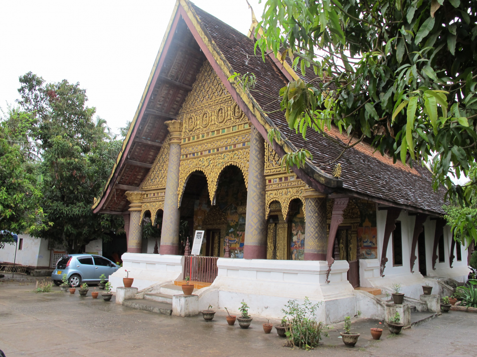 Храм в Лаосе