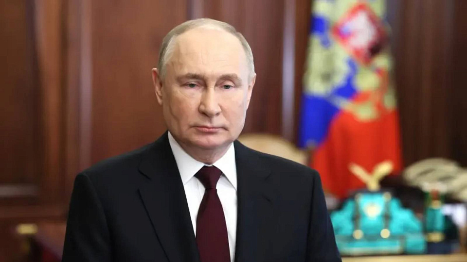 Президент РФ Владимир Путин обратился к гражданам страны