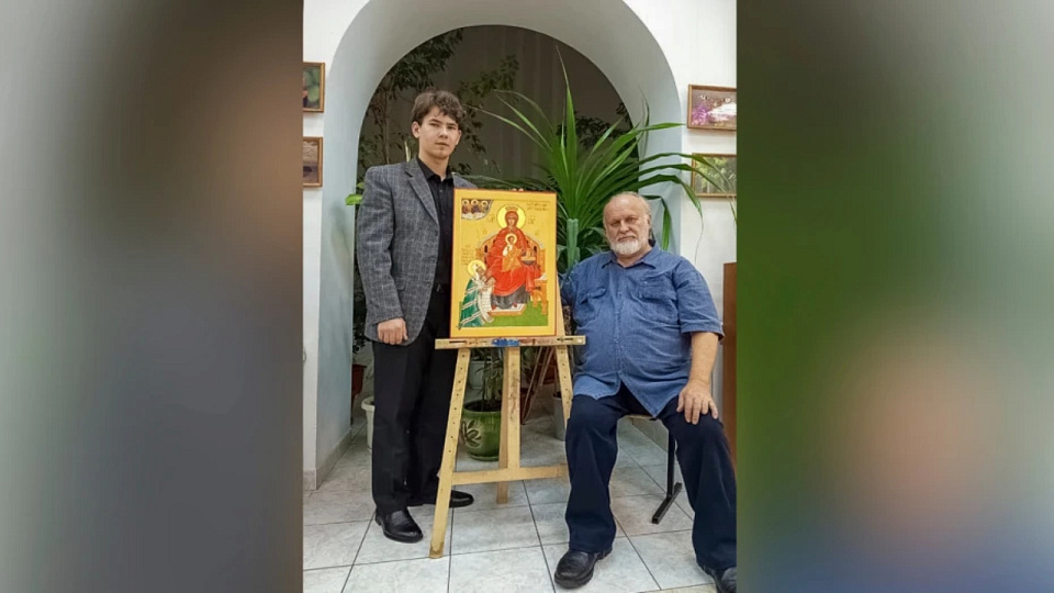 Юные иконописцы из Лисок заняли второе место в конкурсе «Красота Божьего мира»