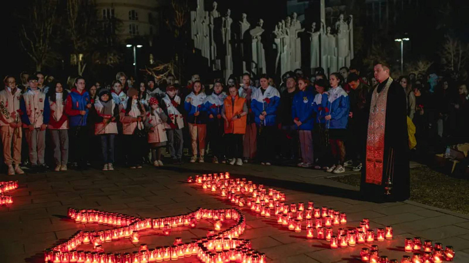 Воронежцы почтили память жертв теракта в «Крокус Сити Холле»