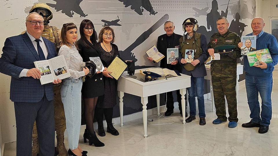 В Воронеже обновлённый «Музей-диораму» посетили ветераны пограничной службы