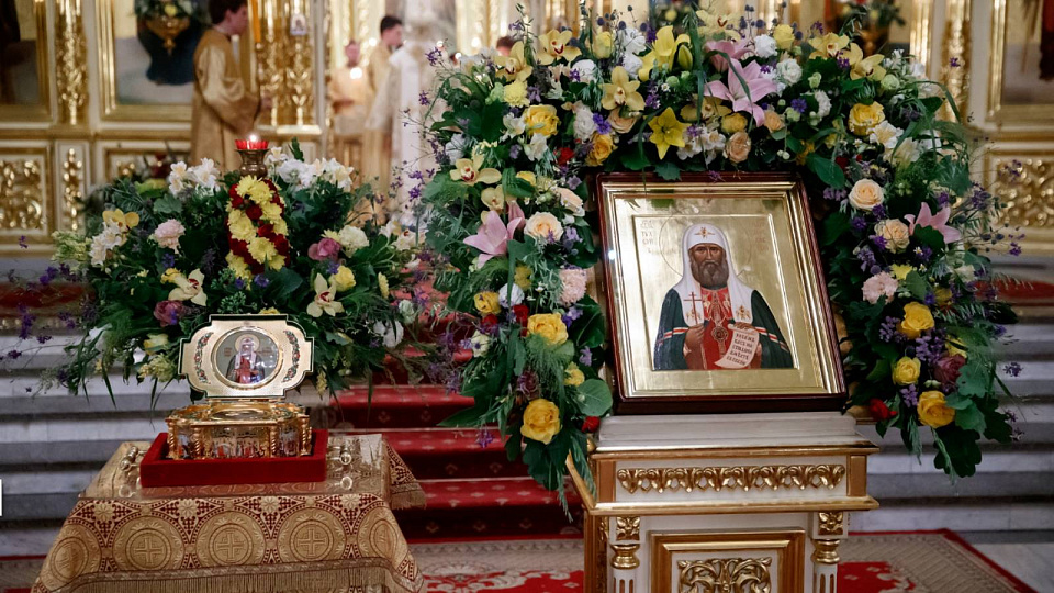 В Воронеж прибудет ковчег с мощами святителя Тихона