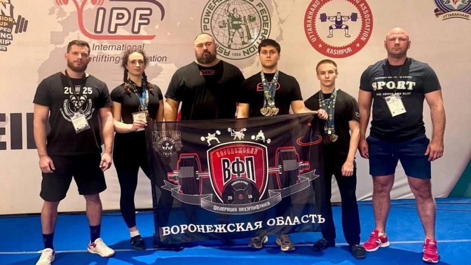 Воронежцы стали призёрами первенства Азии по пауэрлифтингу