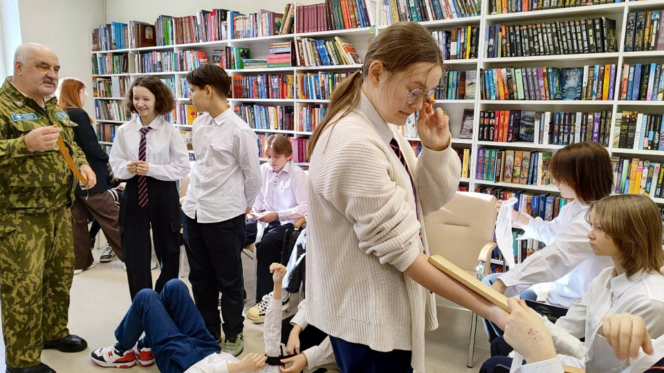 Воронежских школьников научили приёмам оказания первой доврачебной помощи
