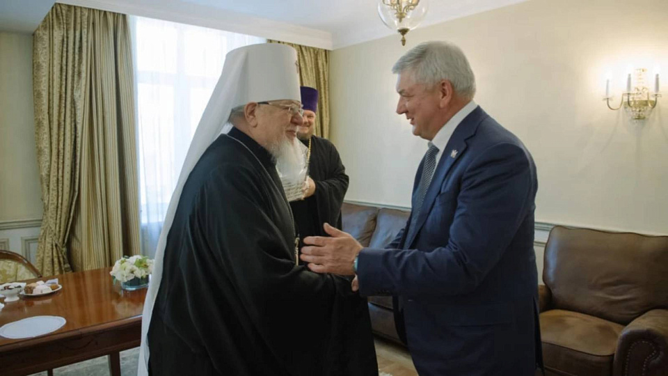 Митрополит Сергий станет советником Губернатора Воронежской области на общественных началах