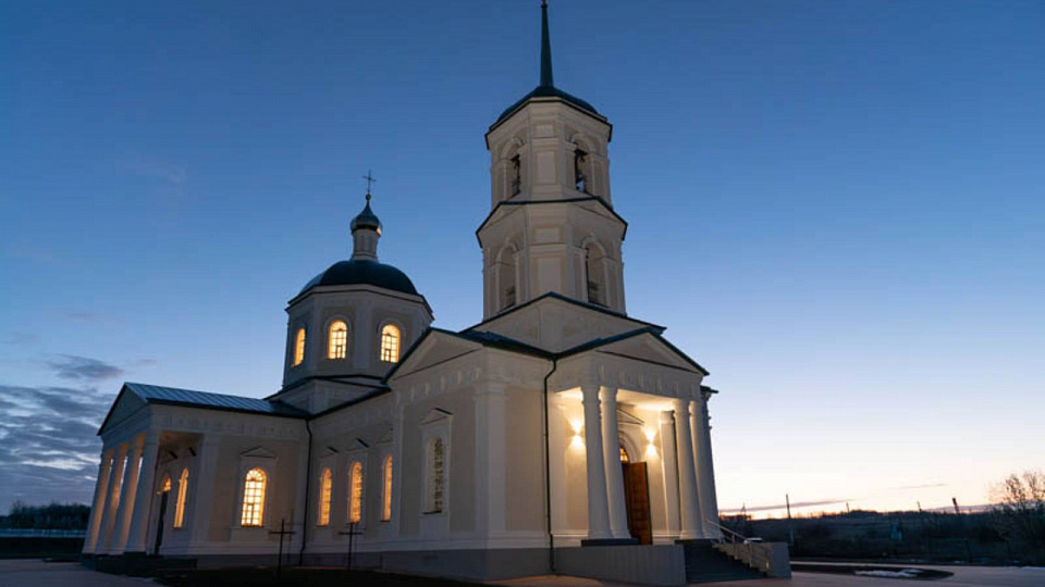 Казаки восстановили православных храм в воронежском селе 