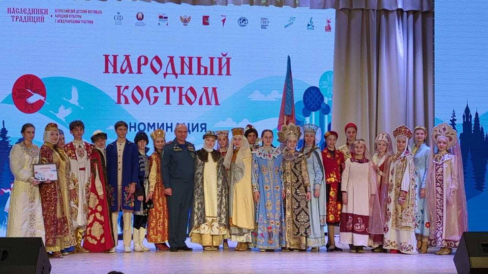 Воронежский театр костюма «Вдохновение» стал победителем всероссийского фестиваля народной культуры