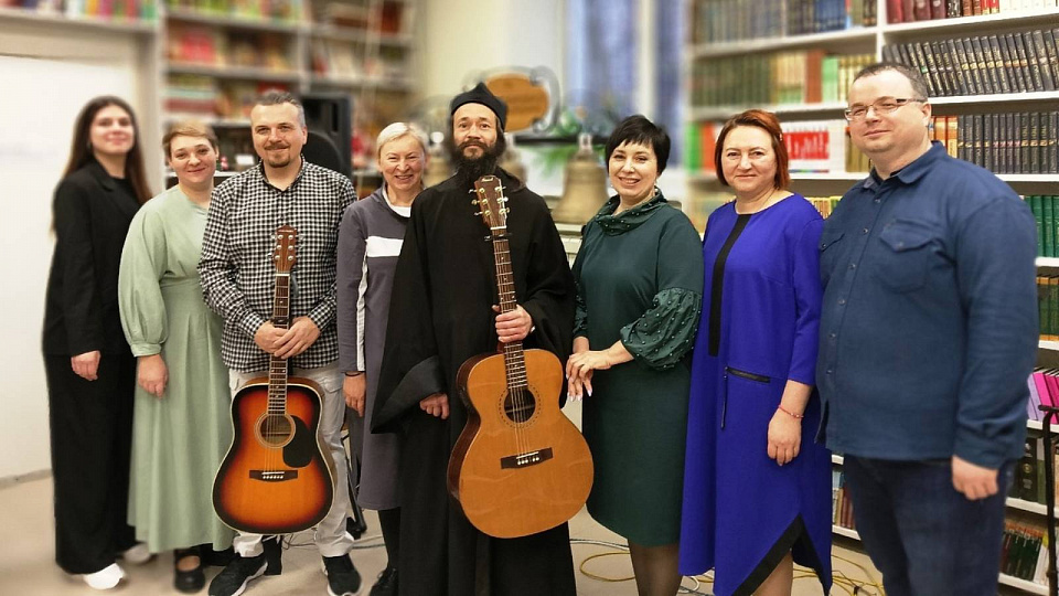 В Воронеже состоялся концерт православного автора-исполнителя