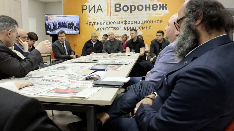 Иностранные участники XII Воронежского Медиафорума посетили РИА «Воронеж»