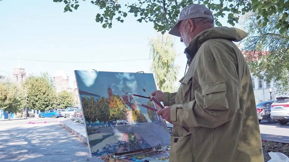 В Воронежской области проводят пленэр «На родине Александра Бучкури»