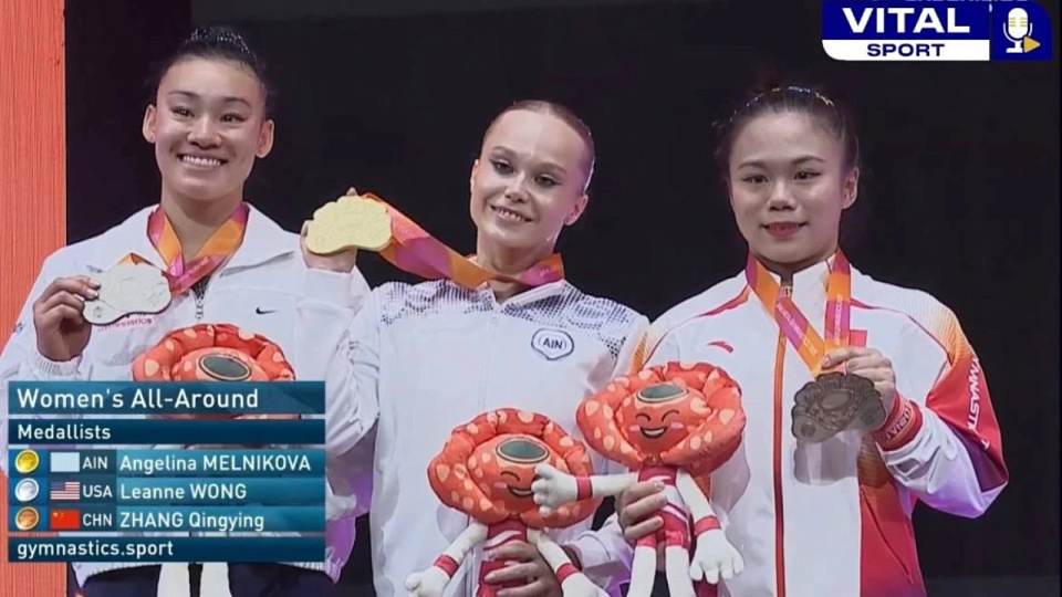 Воронежская гимнастка Ангелина Мельникова стала чемпионкой мира в Индонезии