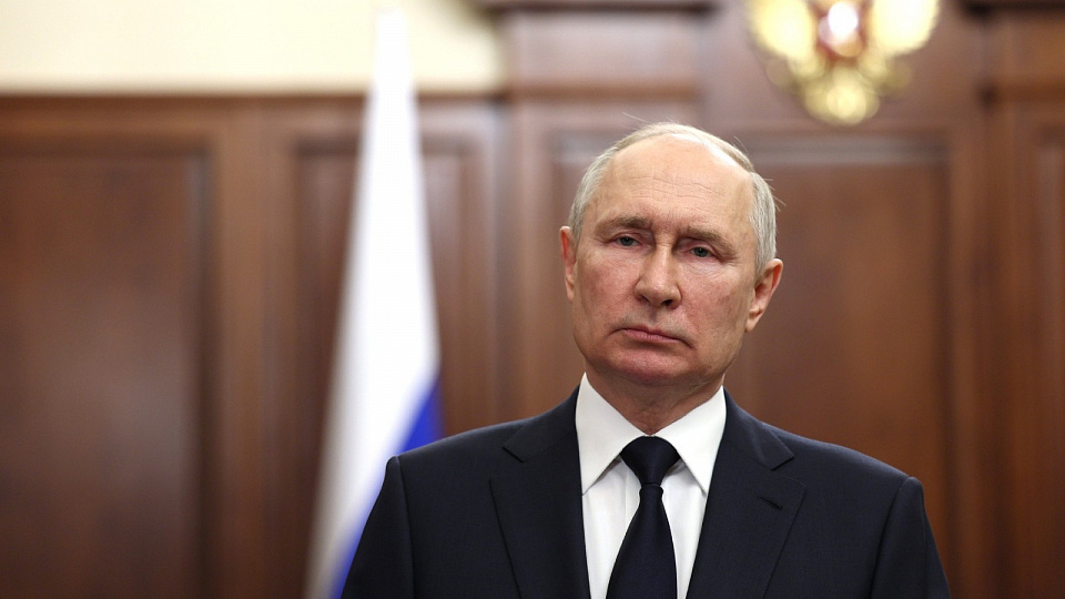 Обращение президента Владимира Путина к гражданам России 