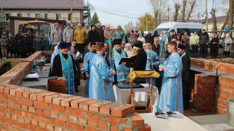 В Панинском районе построят храм во имя апостола Андрея Первозванного